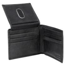 Carteira Buxton Dakota Black Genuine Leather Billfold Carteira Buxton Dakota Black Genuine Leather Billfold
