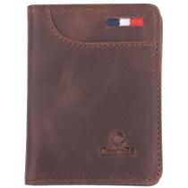 Carteira Casteliê 238 Couro Masculina - Marrom