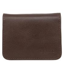 Carteira Classe Couro Casual 040-0 2N Masculina - Brown