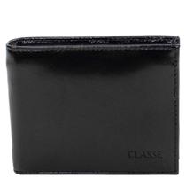 Carteira Classe Couro Social Masculina Porta Moedas