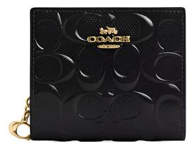 Carteira Coach Snap Wallet In Signature Leather - CV415