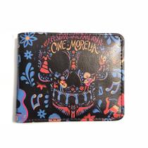 Carteira Cocos Anime Characters Slim Bifold em couro PU Carteira Cocos Anime Characters Slim Bifold em couro PU