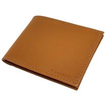 Carteira com Porta Cheques em Couro Natural Caramelo Carteira com Porta Cheques em Couro Natural Caramelo