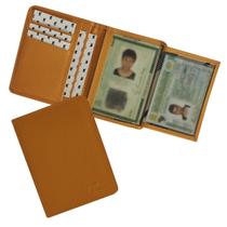 Carteira Compacta Couro RFID Blocking 20-R Raffai Couros