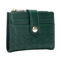 Carteira Compacta E Leve Para Mulheres Com Clip Para Dinheiro, Design De Marca Luxuosa, Bolsa Para