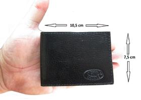 Carteira Compacta Masculina De Couro