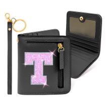Carteira COSHAYSOO Mini Wallet com bloqueio de RFID preta para meninas Carteira COSHAYSOO Mini Wallet com bloqueio de RFID preta para meninas
