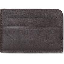 Carteira Couro Acostamento Card Pr25 Marrom Café Masculino