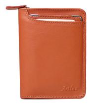 Carteira Couro Artlux com Zíper Masculina 059