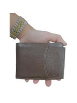 Carteira Couro Cartões H 1605 Marrom