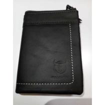 Carteira Couro Legítimo 2 Em 1 Bolsa Top Com Rfid Anti Clone
