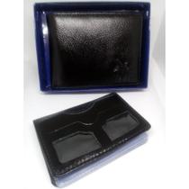Carteira Couro Legítimo 2 Em 1 -use Junto Ou Separado 8730p