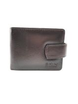 Carteira Couro Legítimo Zíper SKIN ATUAL 117 MARROM Carteira Couro Legítimo Zíper SKIN ATUAL 117 MARROM