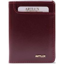 Carteira Couro RG CNH com Visor Artlux 921