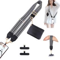 Carteira Crossbody OUTXE com Alça para Telefone - Estilo Boêmio