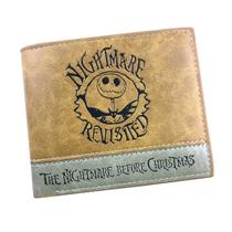 Carteira de couro de anime Wallet Nightmares Before Christmas