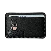 Carteira De Couro De Super-Herói Com Máscara Personalizada, Porta-Cartões, Carteira De Identidade