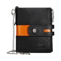Carteira De Couro Feminina Com Bloqueio RFID, Porta-Cartões De Crédito Fashion, Bolsa Versátil Para Carteira De Couro Feminina Com Bloqueio RFID, Porta-Cartões De Crédito Fashion, Bolsa Versátil Para