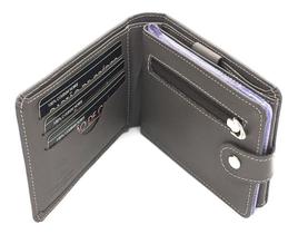 Carteira de Couro Grande Masculina com Caixa porta RG Documento cédula Cnh cód. 560 - Kartmen