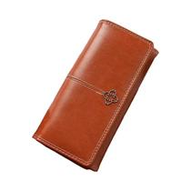 Carteira De Couro Luxuosa Antifurto Feminina Bolsa Longa De Moda Bolsa De Dinheiro Carteira De Couro Luxuosa Antifurto Feminina Bolsa Longa De Moda Bolsa De Dinheiro