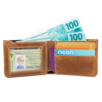 Carteira De Couro Masculina Cartões Visor Para Cnh Use Young Carteira De Couro Masculina Cartões Visor Para Cnh Use Young