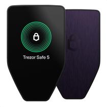 Carteira de Hardware Criptográfica Trezor Safe 5 - Com Elemento Seguro