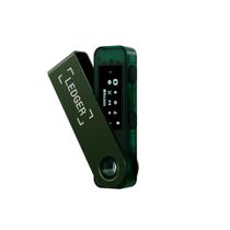 Carteira de hardware Ledger Nano S Plus cor verde esmeralda
