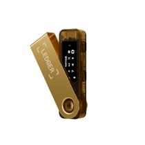 Carteira de hardware Ledger Nano S Plus Gold para criptomoedas e NFTs