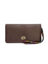 Carteira de mão feminina cartões documentos