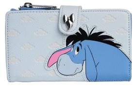 Carteira de material sintético Loungefly Disney Eeyore para mulheres