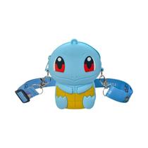 Carteira De Silicone Pikachu Pokémon Bolsa De Ombro Kawaii Figuras De Anime Modelo De Desenho