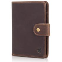 Carteira de Viagem Polare Luxury com Bloqueio RFID e Suporte para Passaporte Carteira de Viagem Polare Luxury com Bloqueio RFID e Suporte para Passaporte