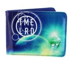 Carteira Doctor Who Green Fashion Cosmos em material sintético Carteira Doctor Who Green Fashion Cosmos em material sintético