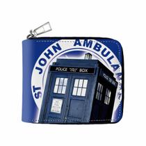 Carteira Doctors Whos Anime Characters Slim Bifold Wallet