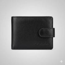 Carteira em Couro Masculina Fasolo com Fecho