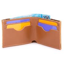 Carteira Em Couro Masculino Simples Envio Imediato Espaço Cédulas Cartões CNH Carteira Em Couro Masculino Simples Envio Imediato Espaço Cédulas Cartões CNH
