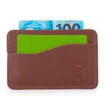 Carteira Em Couro Slim Modelo Básico Em Couro Da Moda Envio Imediato