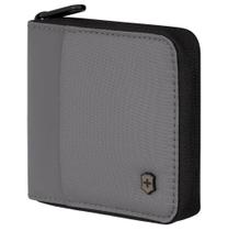 Carteira em Nylon Preta Travel Essentials Bi-Fold Zip Aroud c/ RFID Victorinox Carteira em Nylon Preta Travel Essentials Bi-Fold Zip Aroud c/ RFID Victorinox