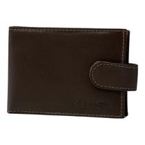 Carteira Fasolo De Couro Legítimo Com Fecho