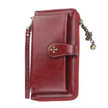 CARTEIRA FEMININA BAELLERY PU MULTIFUNCIONAL PORTA CARTÕES - vermelho CARTEIRA FEMININA BAELLERY PU MULTIFUNCIONAL PORTA CARTÕES - vermelho
