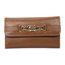 Carteira Feminina Classe Couro Espaçosa Com Tampa Carteira Feminina Classe Couro Espaçosa Com Tampa