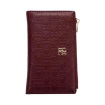 Carteira Feminina De Cor Sólida Tri-Fold Luxuosa Moda Longa Porta Moedas Portátil Pequena Carteira Feminina De Cor Sólida Tri-Fold Luxuosa Moda Longa Porta Moedas Portátil Pequena