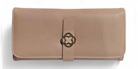 Carteira Feminina de Mão divisória com Ziper Chris Helena