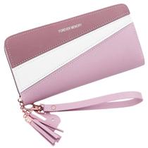 Carteira feminina estilosa porta cartão com zíper e alça Carteira feminina estilosa porta cartão com zíper e alça
