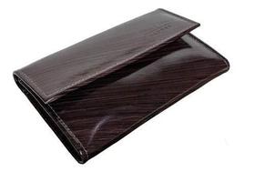 Carteira Feminina Longa De Mão Em Couro Porta Cheques Dinheiro Documentos Espaçosa