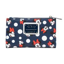 Carteira Feminina Loungefly Minnie Mouse - Bolinhas Azul Marinho