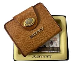 Carteira Feminina Mitty Couro 100% Legitimo Tamanho Grande Carteira Feminina Mitty Couro 100% Legitimo Tamanho Grande