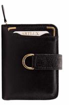 Carteira Feminina Pequena Couro Artlux Ref 332