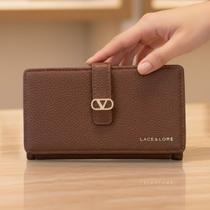 Carteira Feminina Pequena Lace Lore Porta Cartões RG CNH com Zíper para Moedas FZ5400