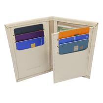 Carteira Feminina Porta Cartão Documento Couro Legitimo